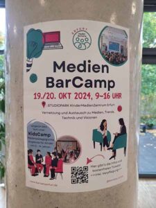 Medien BarCamp Erfurt 2024 in Erfurt bei BATT Studiopark Kindermedienzentrum